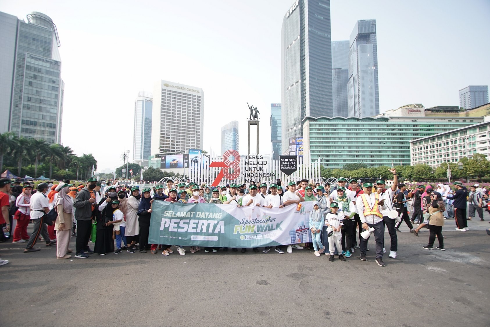 Funwalk dan Senam Serentak HNI