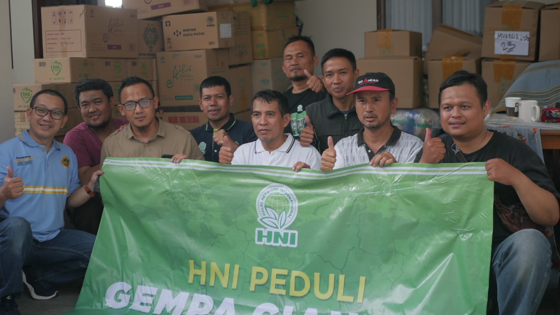 HNI Peduli Gempa Cianjur